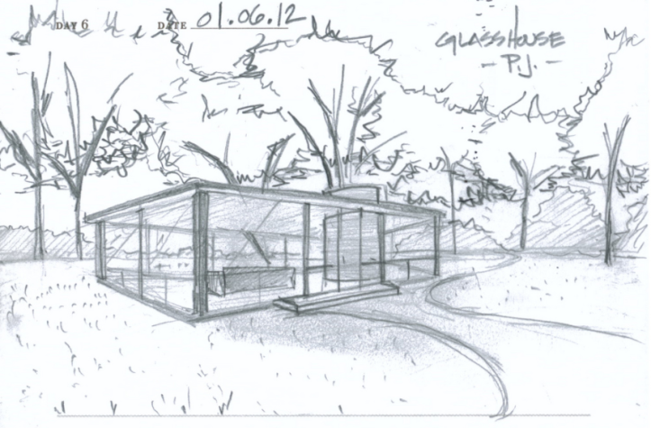 Featured image of post Sketch Glass House Philip Johnson - It&#039;s been one year since the sculpture gallery reopened on the grounds of new canaan, connecticut&#039;s philip johnson glass house.